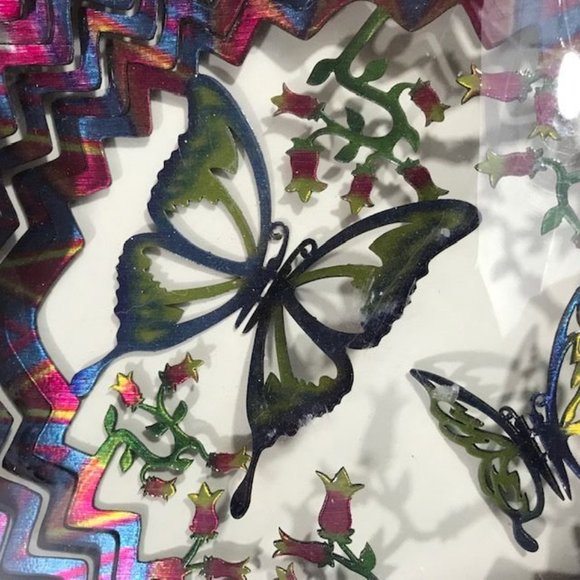 The Original Wind Spinner Designer 3D Butterfly & 30 RPM Motor Indoor Outdoor - Picture 3 of 16